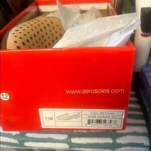 Aerosoles Nude Nubuck Shoes